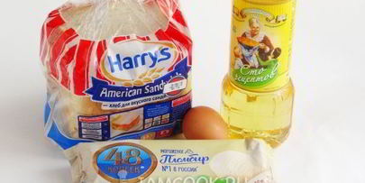 жареное мороженое в тостовом хлебе