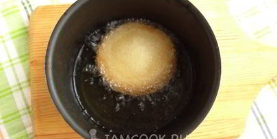 жареное мороженое в тостовом хлебе