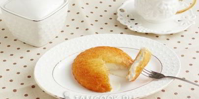 жареное мороженое в тостовом хлебе