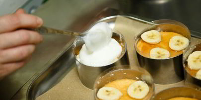 банановый мусс