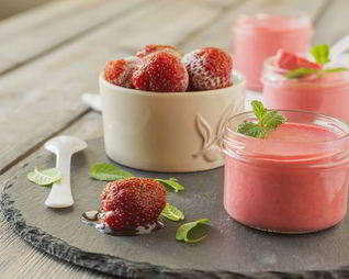 Клубничный мусс