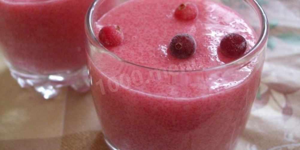 Рецепт клюквенный мусс