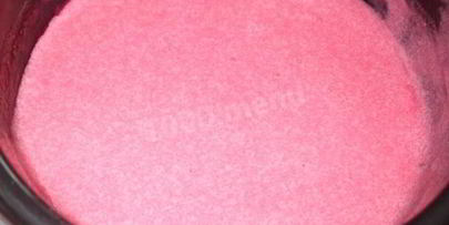 клюквенный мусс