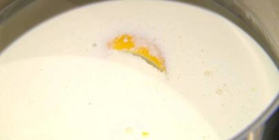 мятная панна котта