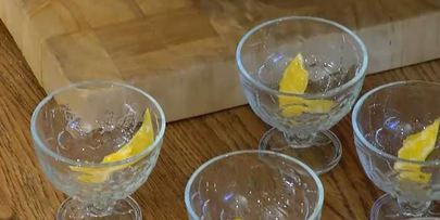 мятная панна котта