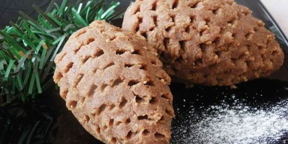 Рецепт новогодний десерт без выпечки еловые шишки