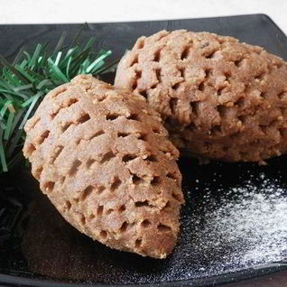 Новогодний десерт без выпечки Еловые шишки