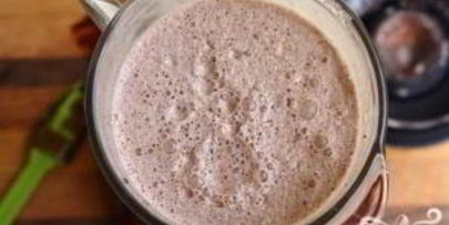 охлажденный горячий шоколад