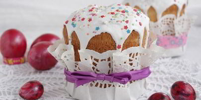 апельсиновый кулич с цукатами