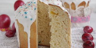 апельсиновый кулич с цукатами