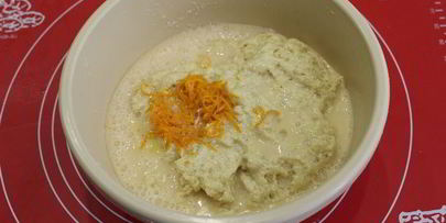 апельсиновый кулич с цукатами