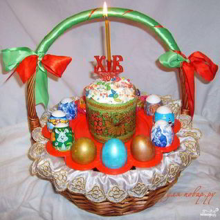 Бабушкин пасхальный кулич