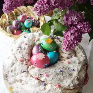 Болгарский кулич Козунак