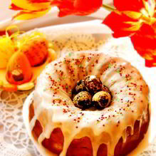 Рецепт Быстрый, бездрожжевой кулич