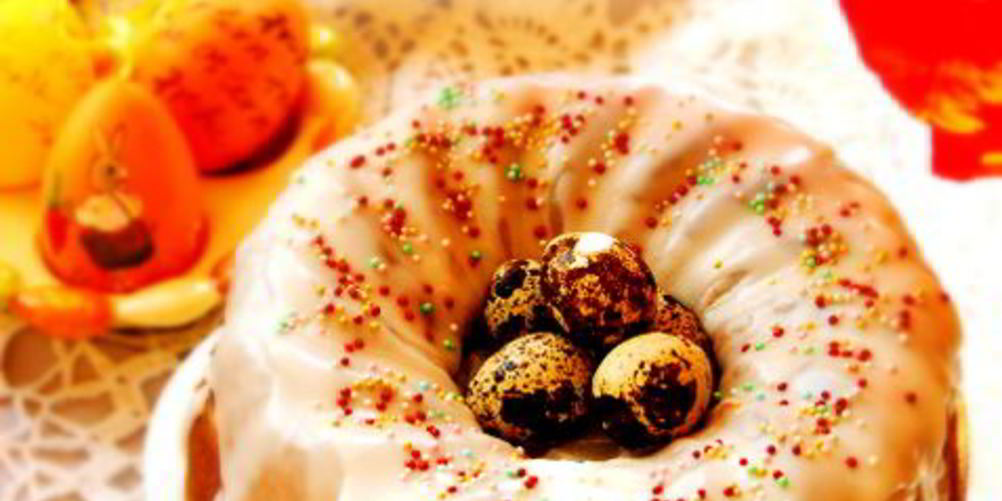 Рецепт быстрый, бездрожжевой кулич