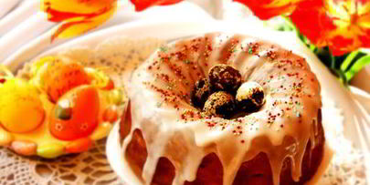 быстрый, бездрожжевой кулич