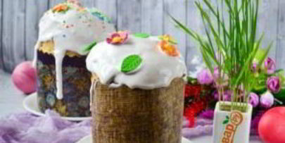 дрожжевой кулич