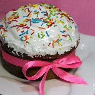 Кулич без дрожжей и яиц