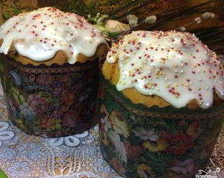 Кулич без яиц