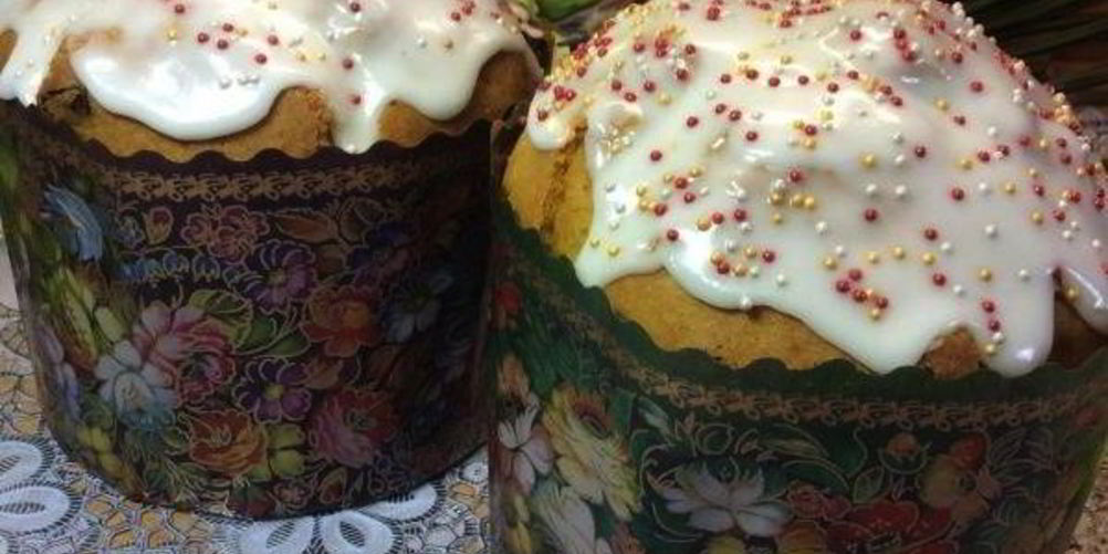 Рецепт кулич без яиц