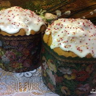 Кулич без яиц