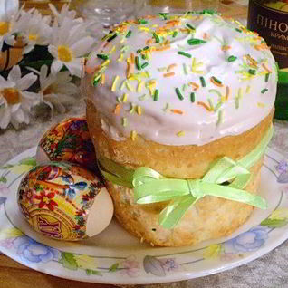Кулич на Пасху