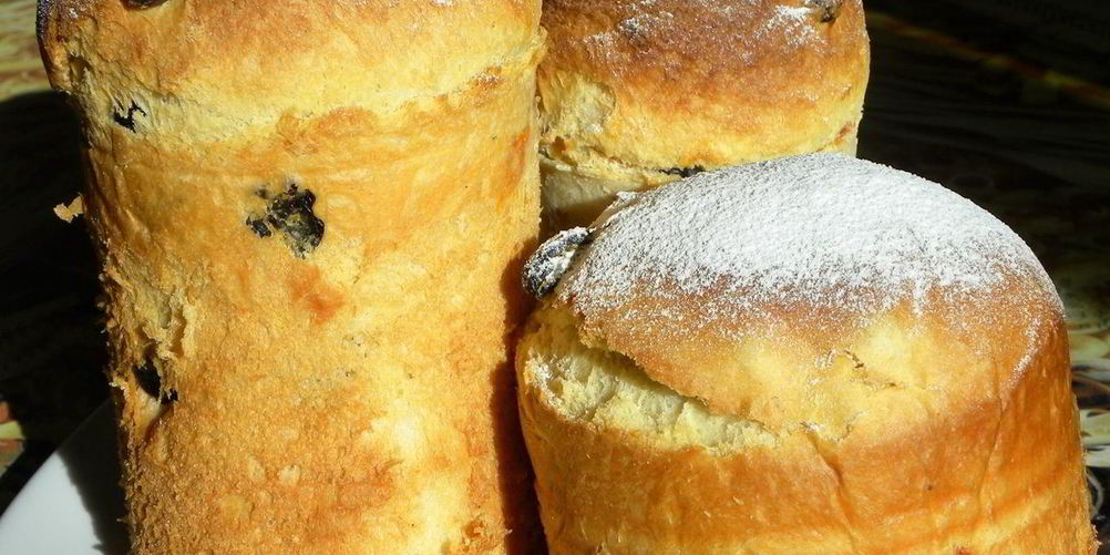 Рецепт кулич на воде