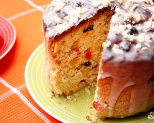 Кулич на желтках