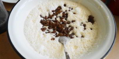 кулич пасхальный на взбитых яйцах с заварной глазурью