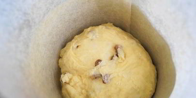 кулич пасхальный на взбитых яйцах с заварной глазурью