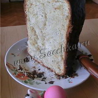 Кулич с маком в хлебопечке