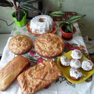 Куличи к светлому празднику Пасха