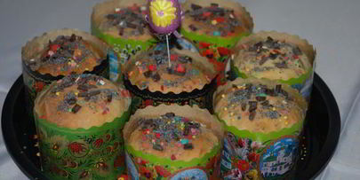 куличики из александрийского теста