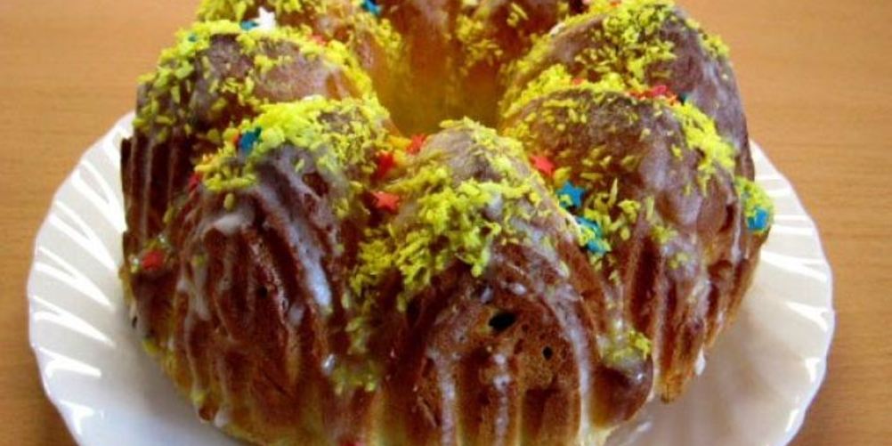 Рецепт лимонный кулич