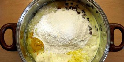 лимонный кулич