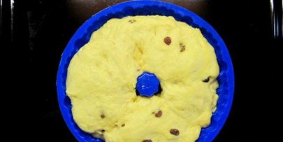 лимонный кулич