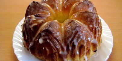 лимонный кулич