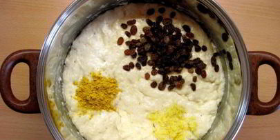 лимонный кулич