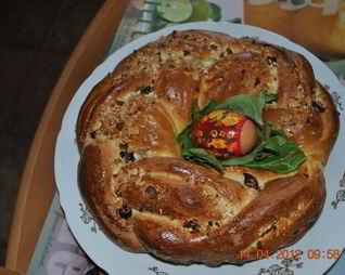 Норвежский пасхальный венок