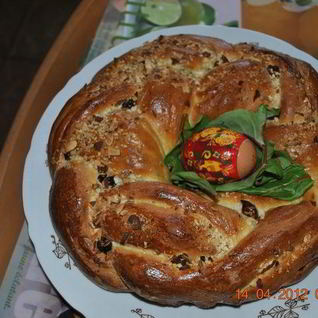 Норвежский пасхальный венок