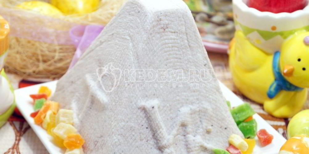 Рецепт пасха черничная