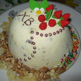 Пасха из жирного творога