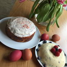 Рецепт Пасха на молоке и сметане