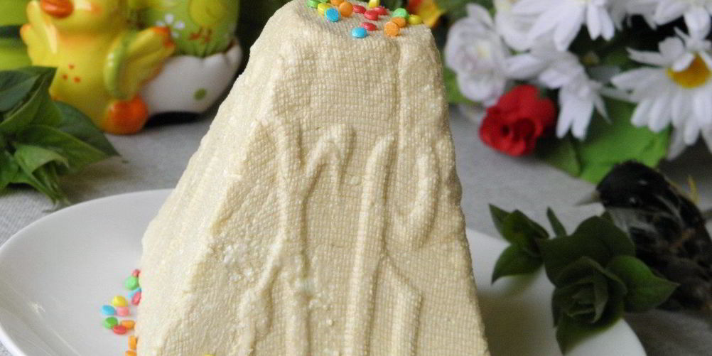 Рецепт пасха со сгущенным молоком