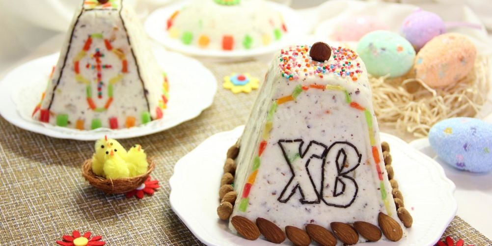 Рецепт пасха творожная сливочная с орехами заварная