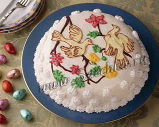 Пасха заварная творожная