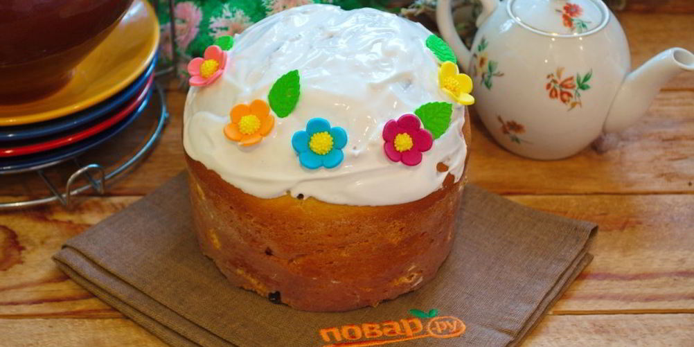 Рецепт пасхального кулича классического