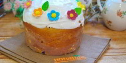 пасхальный кулич классический