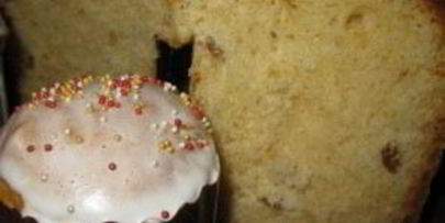 пасхальный кулич простой