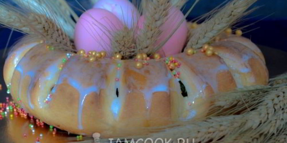 Рецепт пасхальный цветок